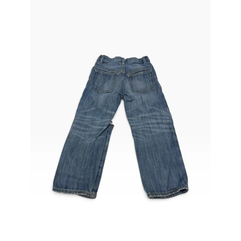 Baby Gap 1969 Loose Fit Distressed Blue Jeans Kids Size 3 Years Medium Wash